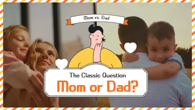 Orange Retro Family Meme YouTube Thumbnail