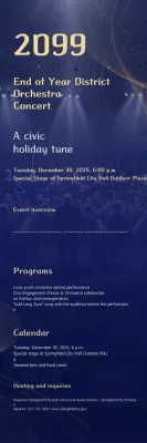 Blue Classical Music Concert Guide