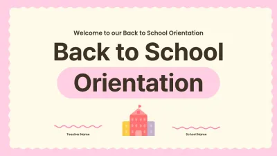 Pink Simple Education Guide Presentation