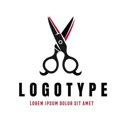 Black Minimal Design Logo