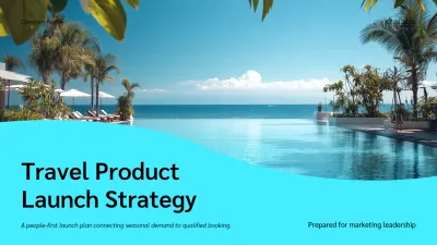 Blue Modern Travel Marketing