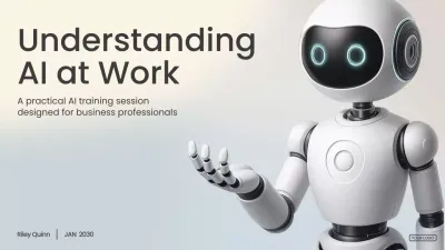 White Modern AI Lecture