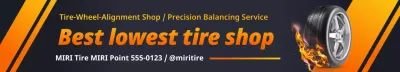 orange bold tire advertisement