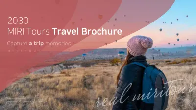 Red Modern Travel Brochure Presentation