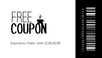 Free coupons