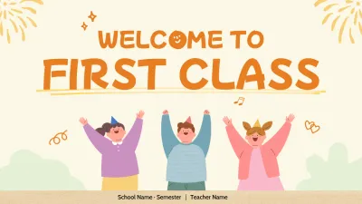 Orange Simple Education Invitation