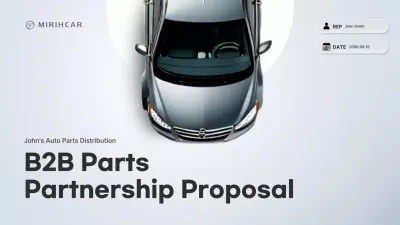 grey modern business proposal
