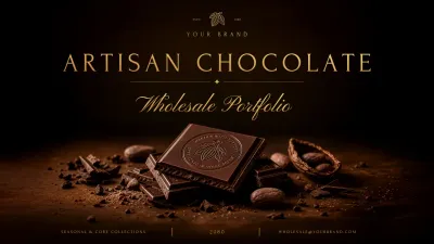 Brown Classic Chocolate Wholesale Presentation