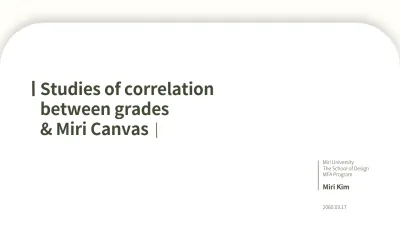 Beige Professional Study Report Presentation