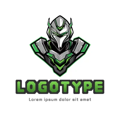 Green Robotic Design Logo
