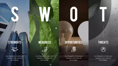 Colorful Professional Swot Guide Infographic