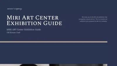 Navy Classic Art Guide Presentation