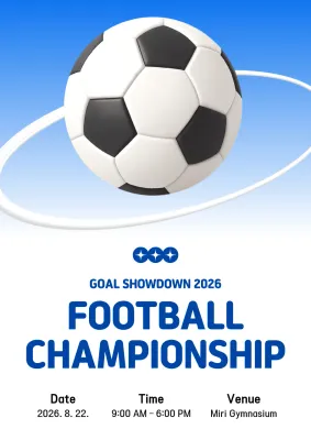 black modern football event