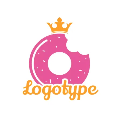 Pink Playful Donut Branding