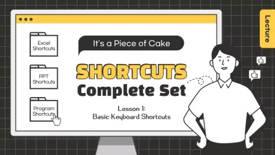 Yellow Modern Keyboard Lecture YouTube Thumbnail