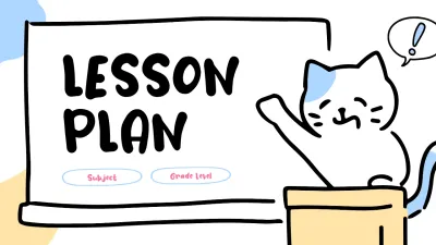 Blue Simple Education Guide Presentation