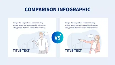 Blue Minimal Business Guide Infographic