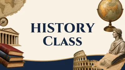 beige classic history class