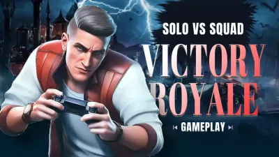 Blue Modern Gaming Guide YouTube Thumbnail