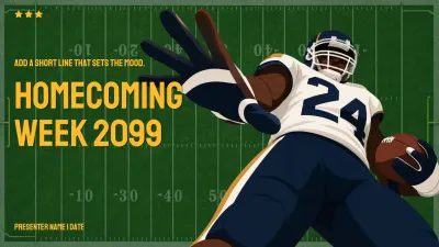 Green Modern Homecoming Presentation