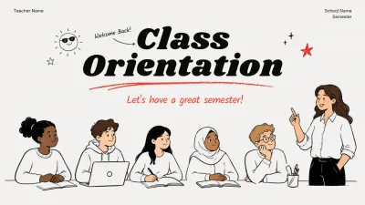 White Simple Education Guide