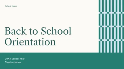 Green Minimalist Education Guide Presentation