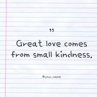White Simple Love Note Social Media Post